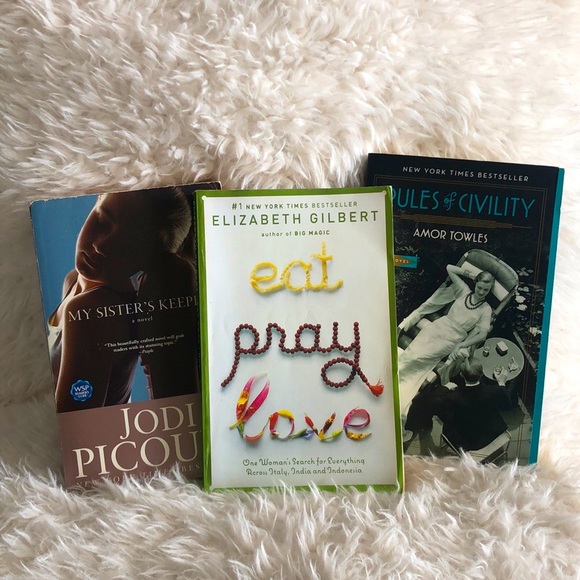 π3/$20 My Sisters Keeper, Eat Pray Love, Civility